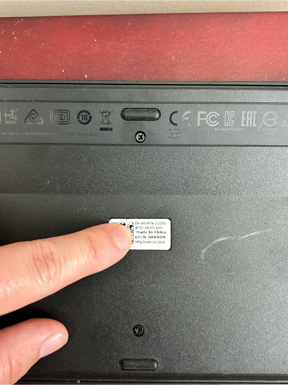 Genuine Dell KB216t USB Wired PC Computer Black Slim Keyboard
